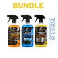1 X SS Cleaner 500ml + 1 X Glass Cleaner 500ml + 1 X Degreaser 500ml  - Bundle Offer