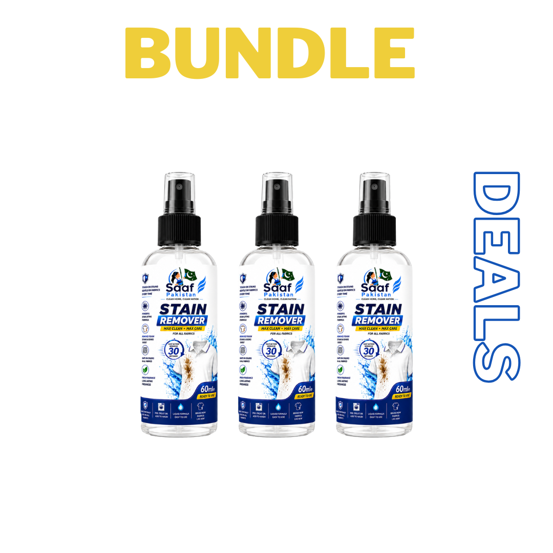 3 X Stain Remover 60ml - Bundle Offer