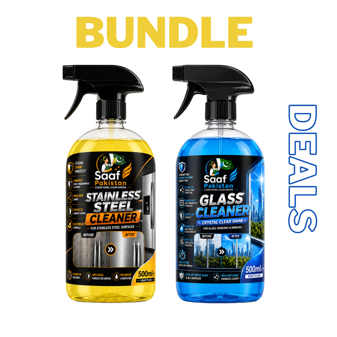 SS Cleaner 500ml + Glass Cleaner 500ml - Bundle Offer