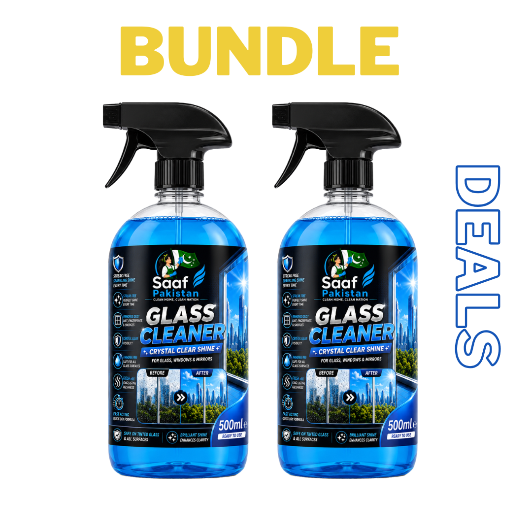 2 X Glass Cleaner 500ml - Bundle Offer