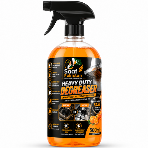 Heavy Duty Degreaser/Kitchen Cleaner 500ml - Saaf Pakistan (Free Delivery 🚚)